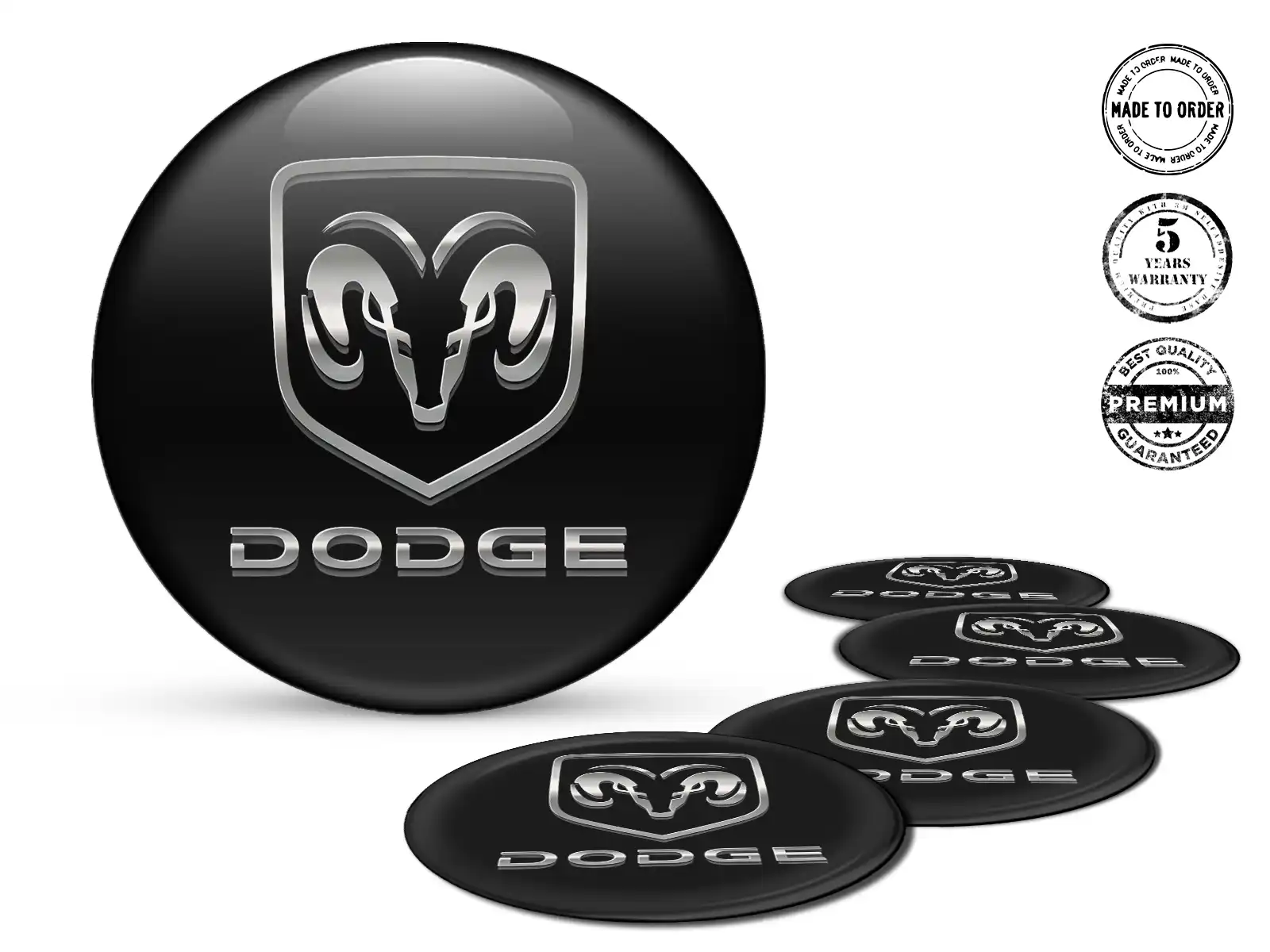 Dodge Ruota Decalcomania Design Cupola Gara Personalizzata